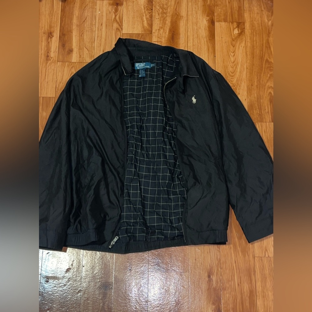 Vintage Polo Ralph Lauren Jacket suede material sz XL/ M